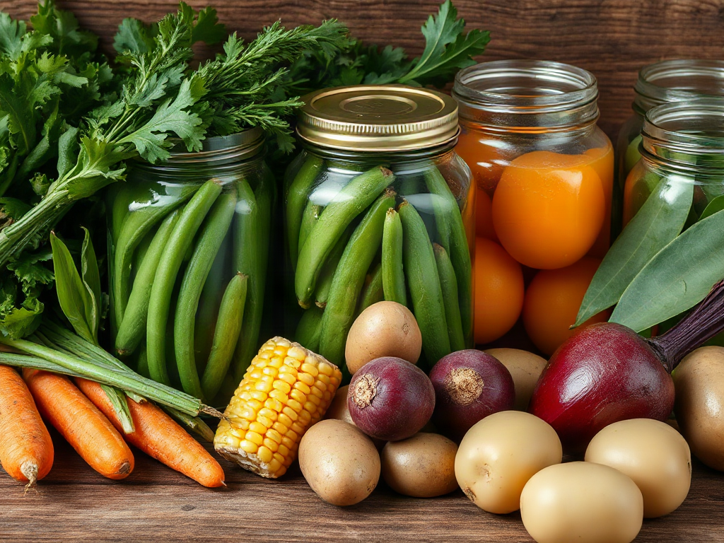 Organic Vegetables Suitable for Pressure Canning — Foods, Safety Checks, and Processing Choices