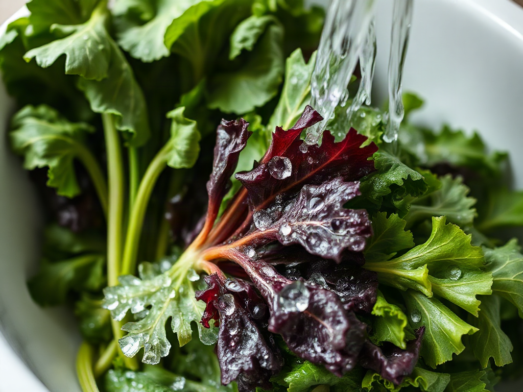 Washing Leafy Greens Without Damaging Texture: A Gentle Rinse-and-Dry Method